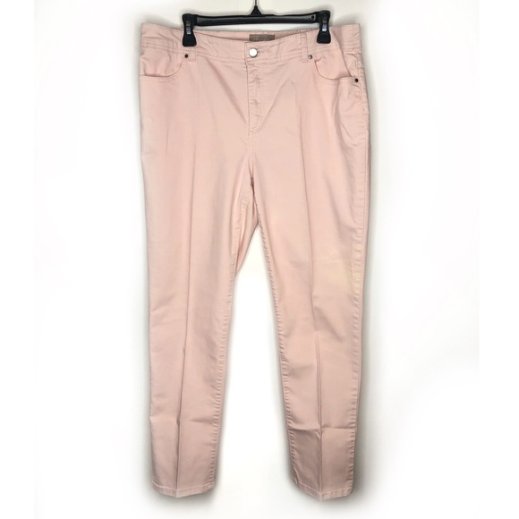 baby pink jeggings